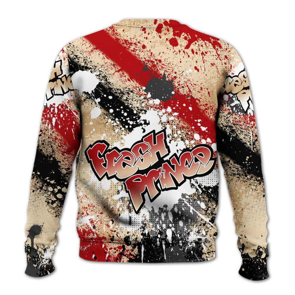 Sweatshirt To Match Dunk Low Strawberry Waffle - Fresh Sneaker Lick All Over Print