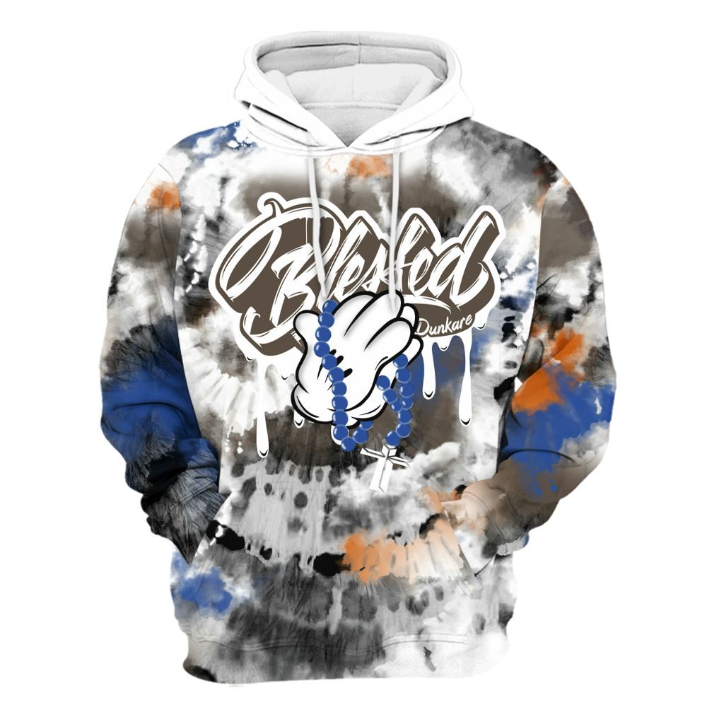 Hoodie To Match Palermo GS League - God Blessed Tie Dye All Over Print