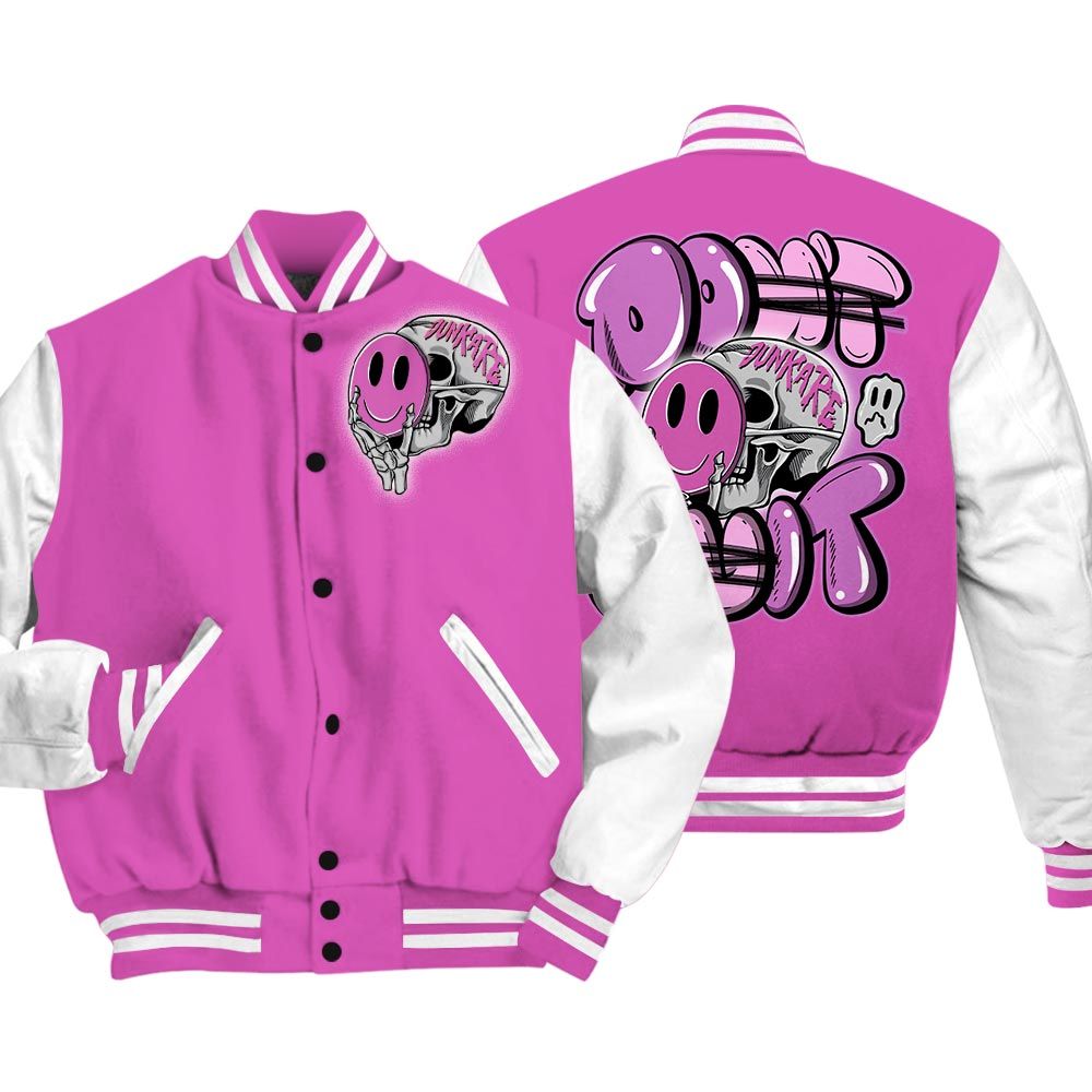 Varsity Jacket To Match Hyper Violet 4s - Don't Quit Varsity Jacket Unisex 0205 NMP