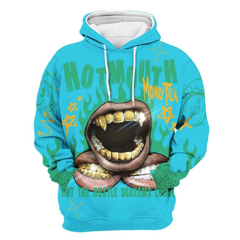 Hoodie To Match Dunk Chunky Dunky - Mouth Burning Street Style All Over Print