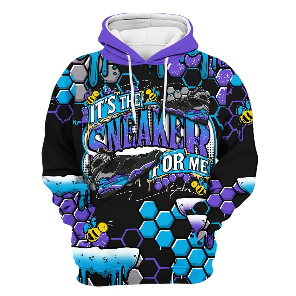 Hoodie To Match Retro Aqua 8s - It's The For Me All Over Print