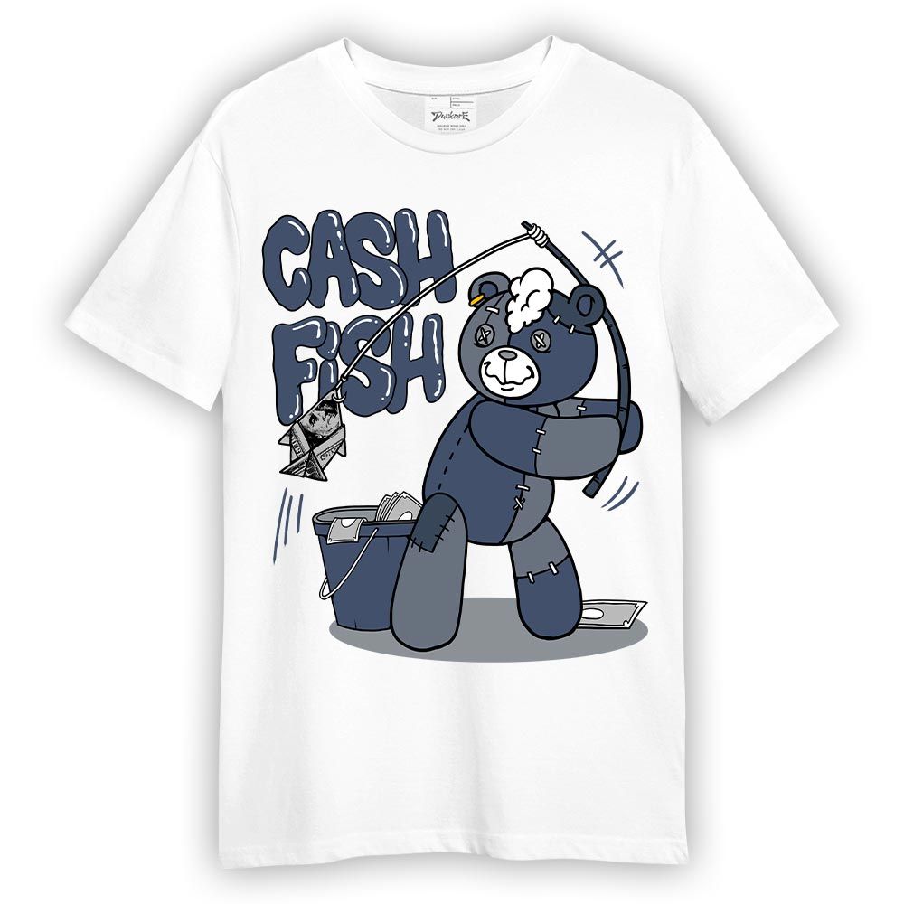 Shirt To Match Low Diffused Blue 11s - Moneys Fish Hugz Shirt Unisex