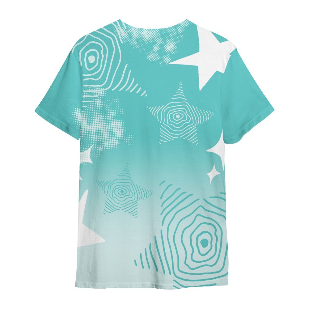 Shirt To Match KD 4 Easter Mint Candy - Sneakerz Girlz Unique Starz All Over Print