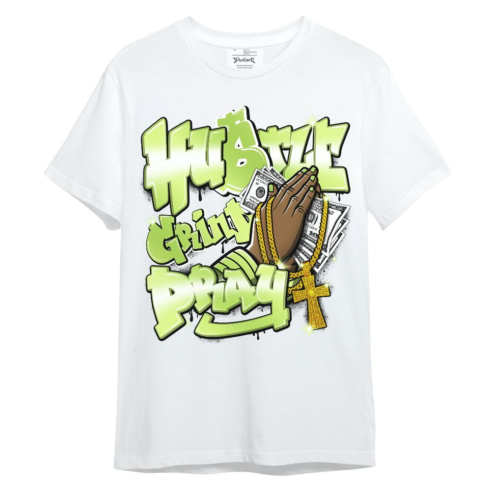 Shirt To Match Air Max SNDR Volt - Hustle, Money Pray Streetwear Unisex Shirt