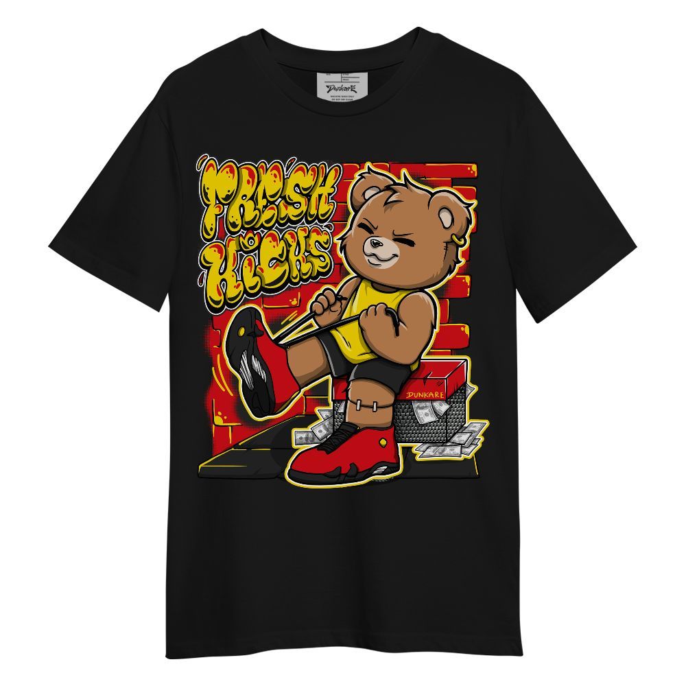 Shirt To Match Ferrari 14s - Fresh Kicks Street Bear Graphic