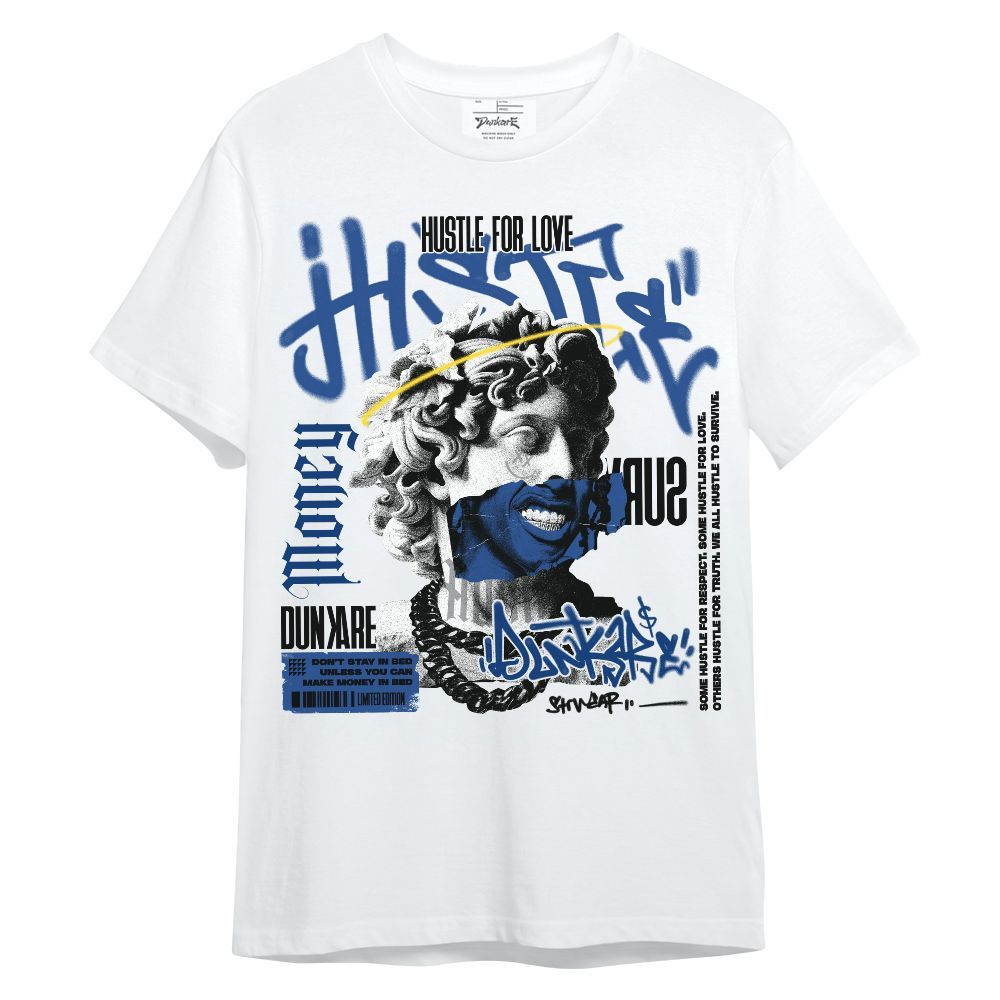 Shirt To Match High OG True Blue 1s - Hustles Streetwear Unisex Shirt