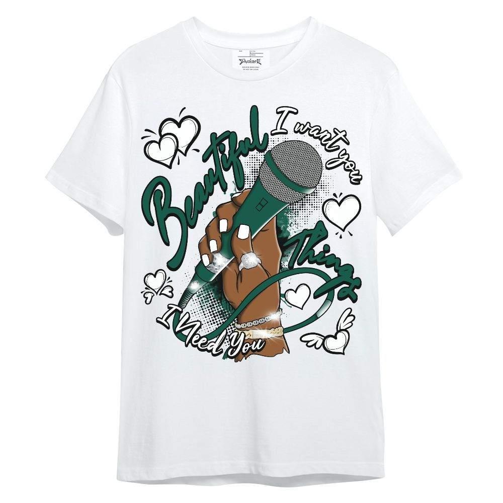 Shirt To Match Oxidized Green 4s - Beautiful Things That I've Got Unisex Shirt