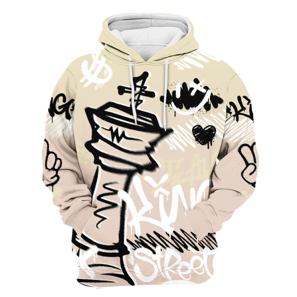 Hoodie To Match A Ma Maniere X Fossil Stone 4s - Street King Chess Streetwear All Over Print