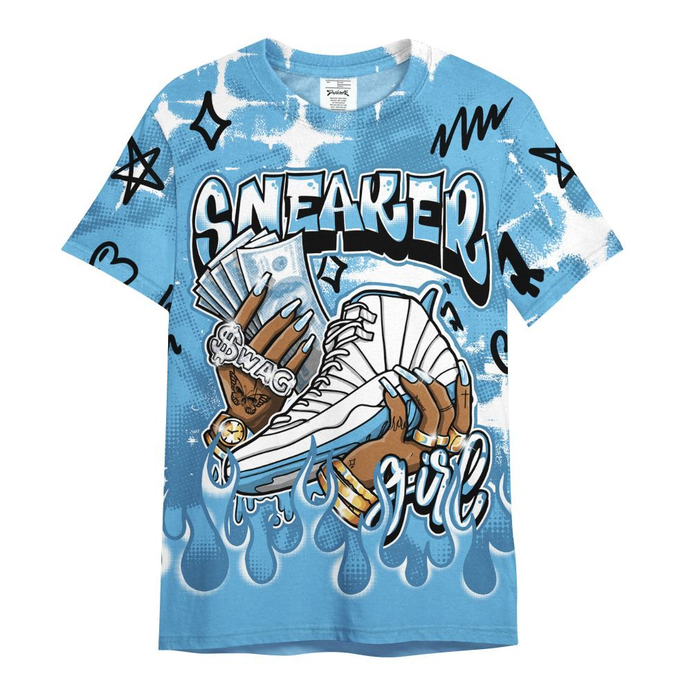 Shirt To Match Melo 12s - Sneaker Girl Moneys Grunge All Over Print