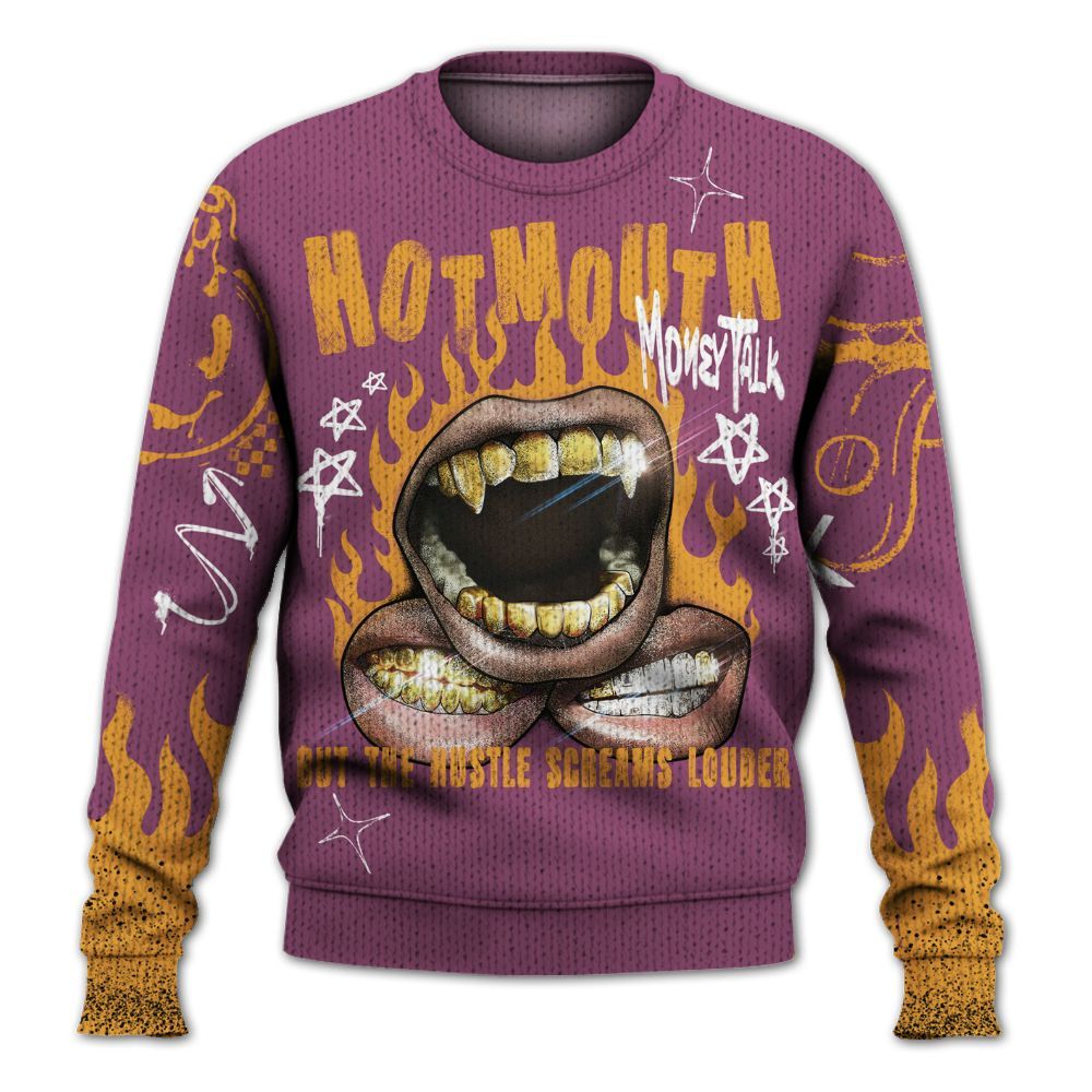 Knitted Sweater To Match High OG Brotherhood 1s - Mouth Burning Street Style