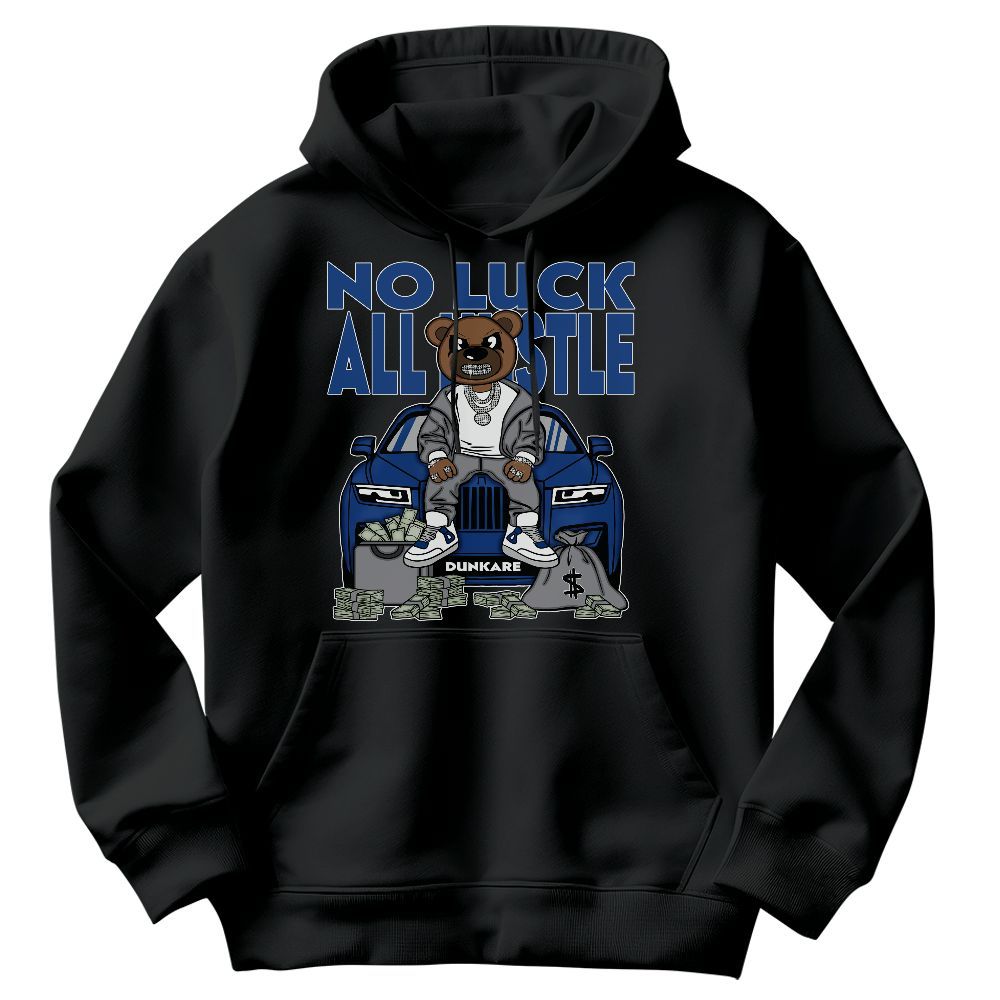 Sweatshirt To Match High OG True Blue 1s - So Unlucky Bear Graphic