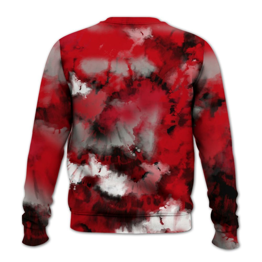 Sweatshirt To Match Air Griffey Max Gray Reds 1s - SNEAKER Girl Money Drip Tie Dye All Over Print