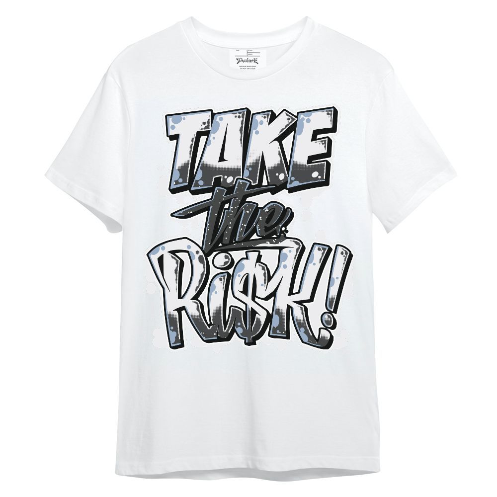 Shirt To Match Reverse Black White 6s - Take Risks Unisex Shirt