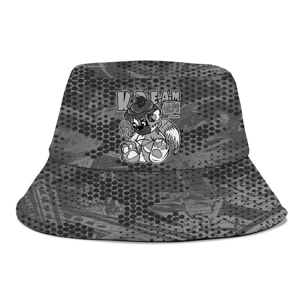 Bucket Hat To Match White Thunder 4s - Loot Bear Graphic