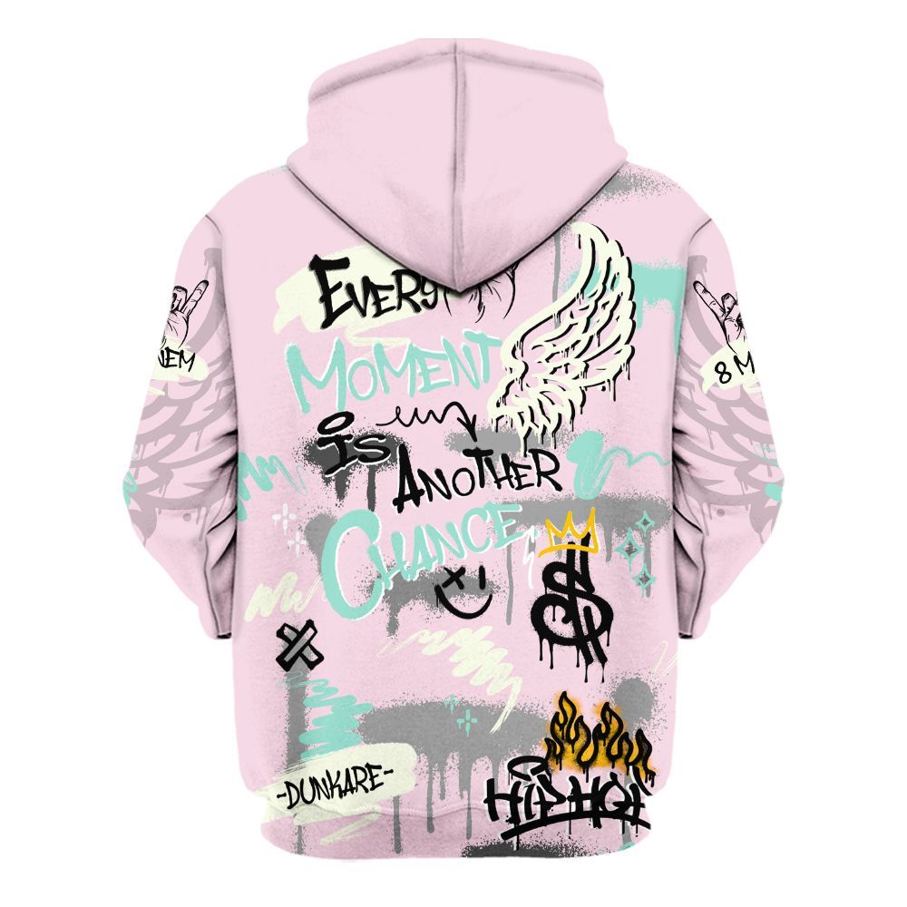 Hoodie To Match Retro Easter 5s - 8Mile Movie Graffiti All Over Print