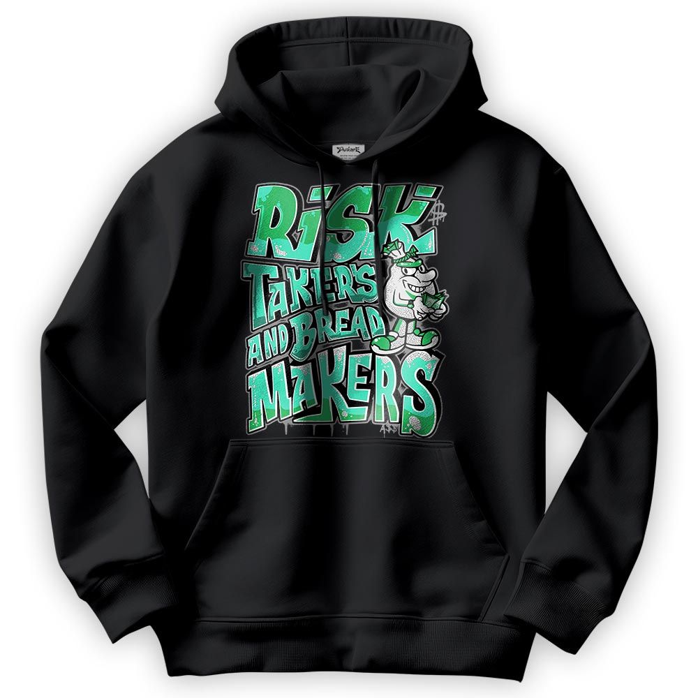 Sweatshirt To Match Black Green Glow 3s Hoodie - Making Our Breading Graphic Hoodie Unisex