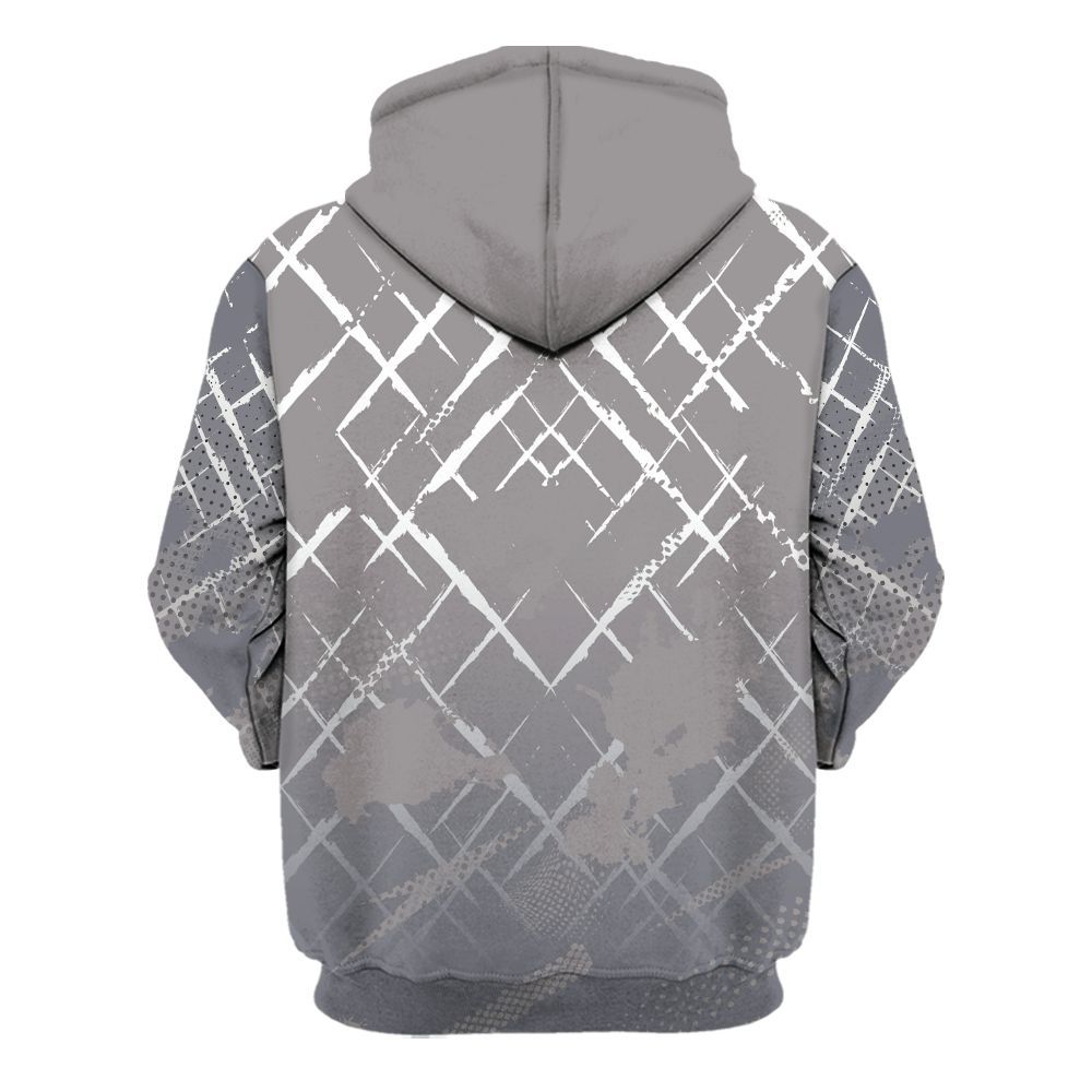 Hoodie To Match Cool Grey 11s - Halftone Stand Business Dripping All Over Print