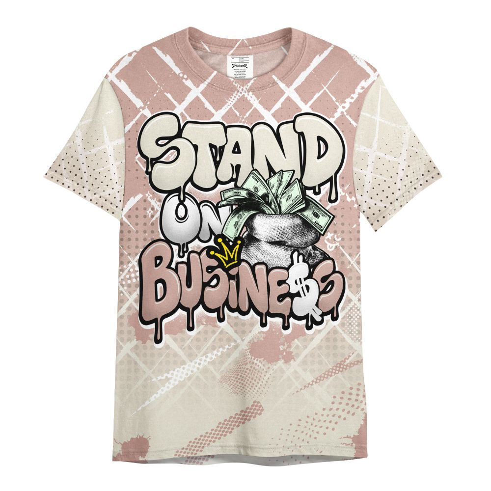 Shirt To Match Air Force Low 1 Arctic Orange - Halftone Stand Business Dripping All Over Print