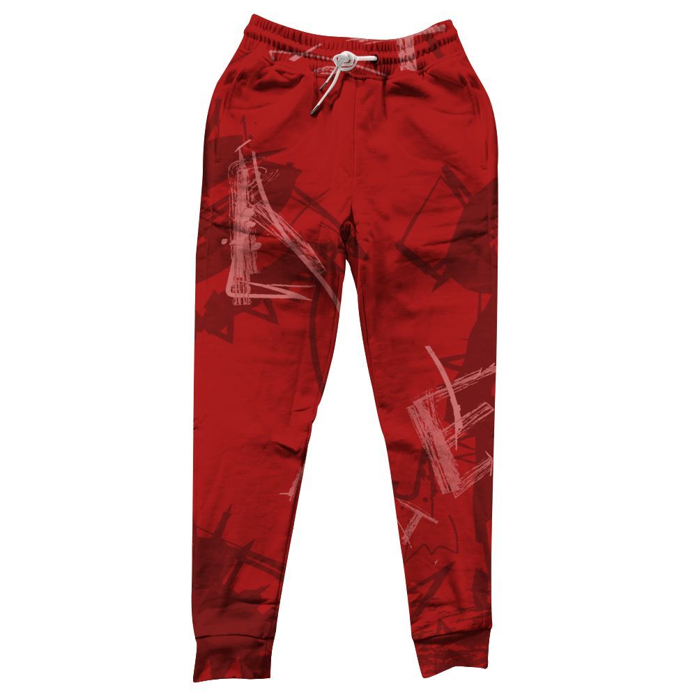 Sweatpant To Match Red Taxi 12s - Messyz All Over Print