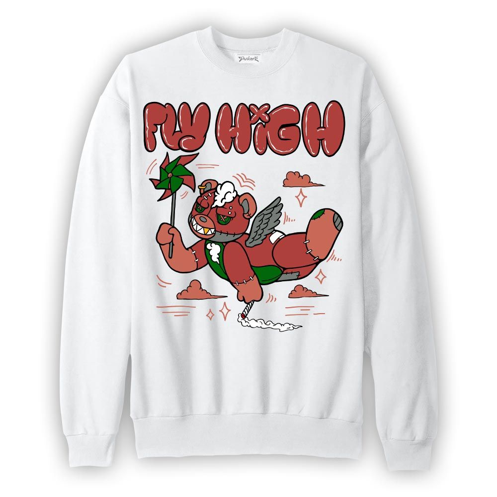 Sweatshirt To match Dune Red 13s Sweatshirt - Float High Hugz Graphic