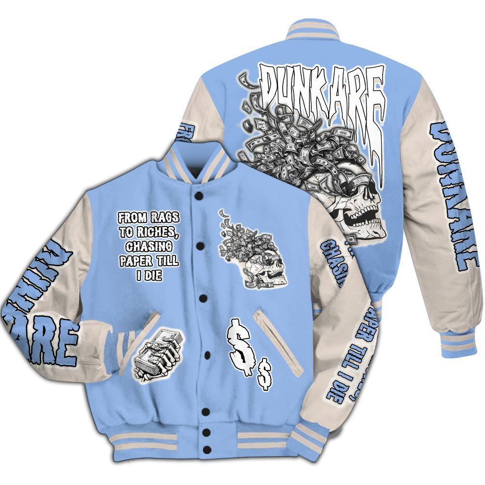 Varsity Jacket To Match Air Max 1 Royal Pulse - From Rags To Riches All Over Print