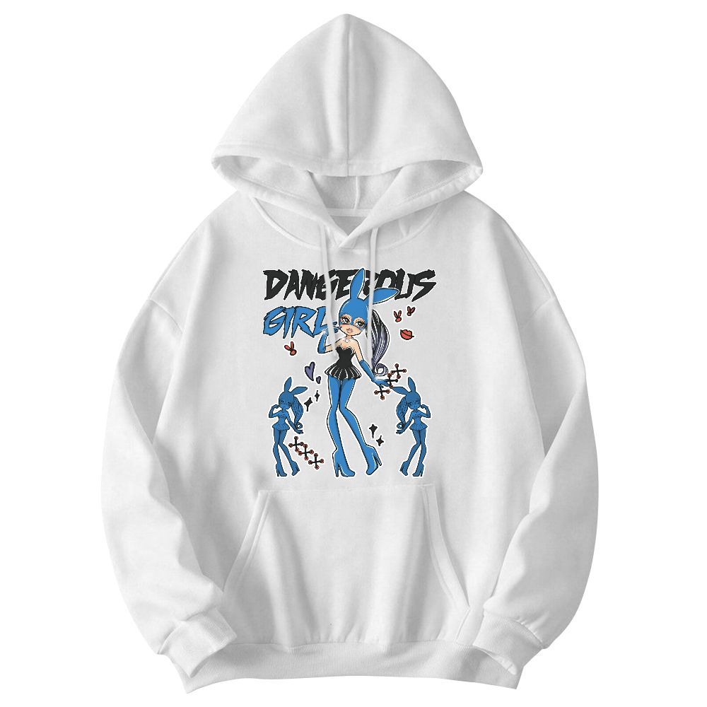 Sweatshirt To Match Hi-Res Blue 700s - Dangerous.Girl Graphic