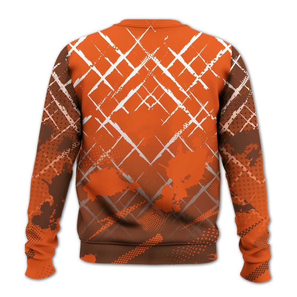 Sweatshirt To Match High OG Starfish 1s - Halftone Stand Business Dripping All Over Print