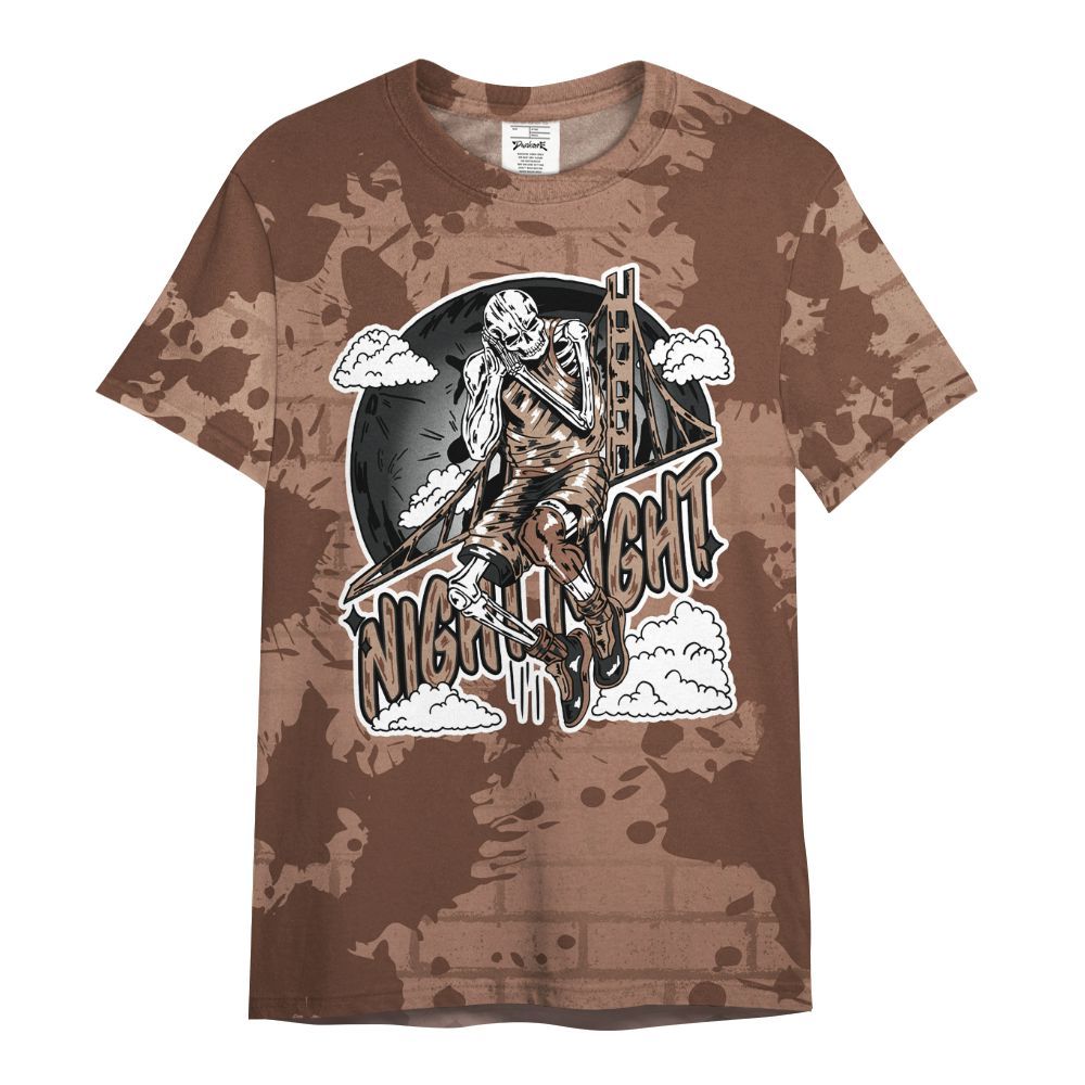 Shirt To Match KD 4 Christmas - Seeya Skeleton Brick All Over Print