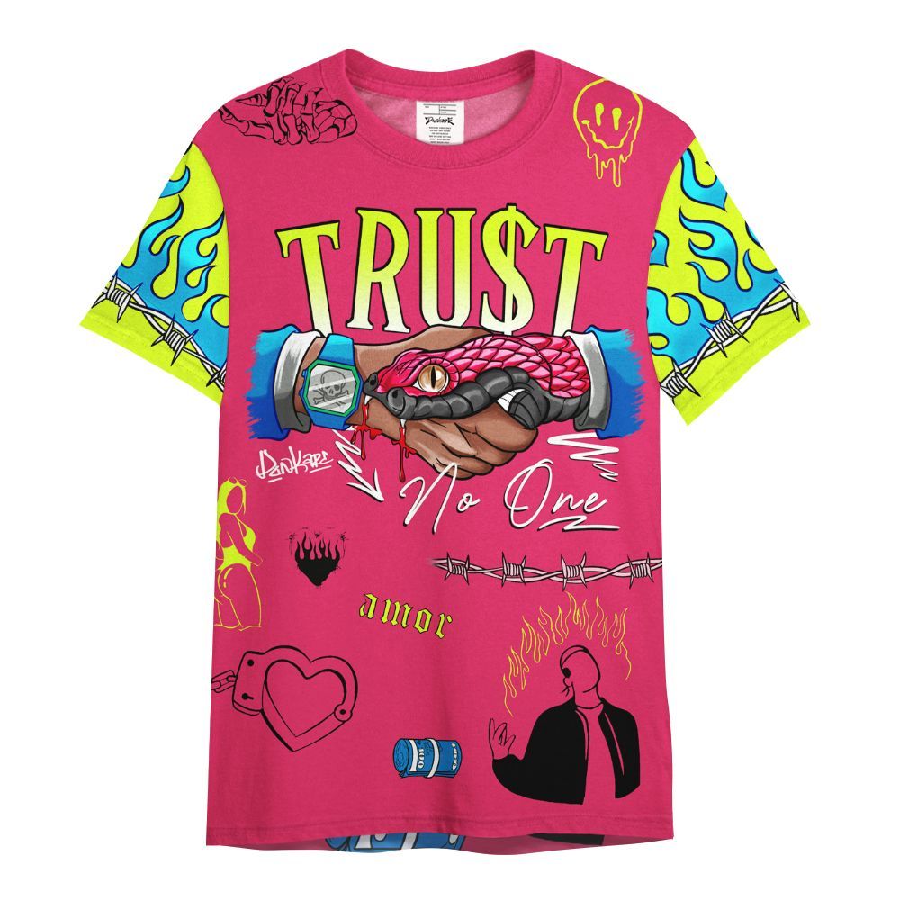 Shirt To Match Ja 3 Kool Aid - Snake Trust No One All Over Print