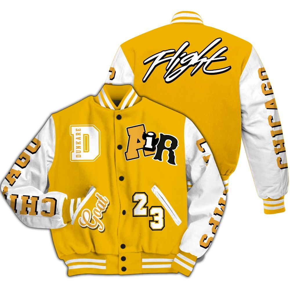 Varsity Jacket To Match Del Sol 13s - AIR Number 23 GOAT All Over Print