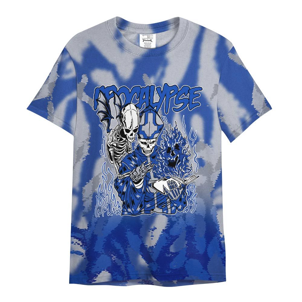 Shirt To Match Air Foamposite One Royal - Apocalypse Skeleton Burn Shirt Unisex