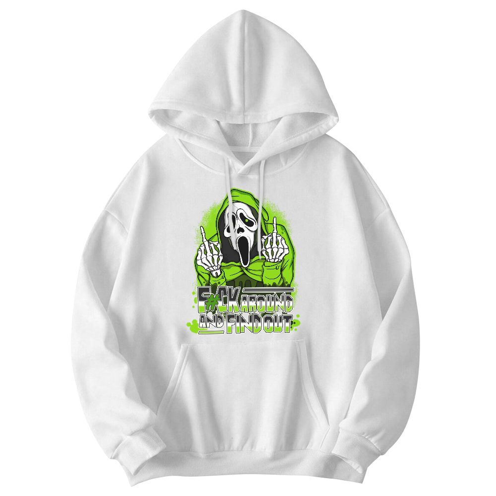 Sweatshirt To Match Electric Green 6s - F#CK And Find Out Graphic Graphic