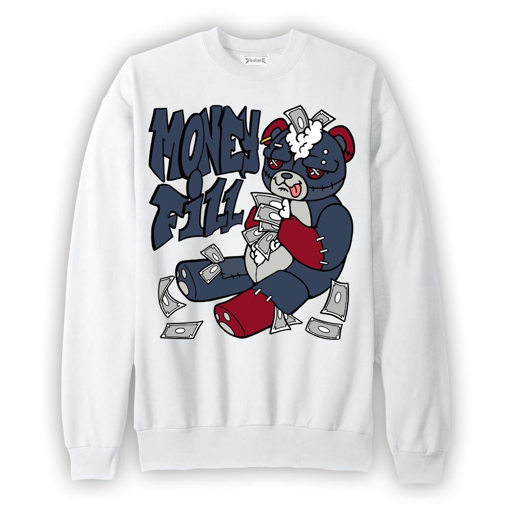 Sweatshirt To match Retro Olympic 6s Sweatshirt - Money Fill Hugz Graphic