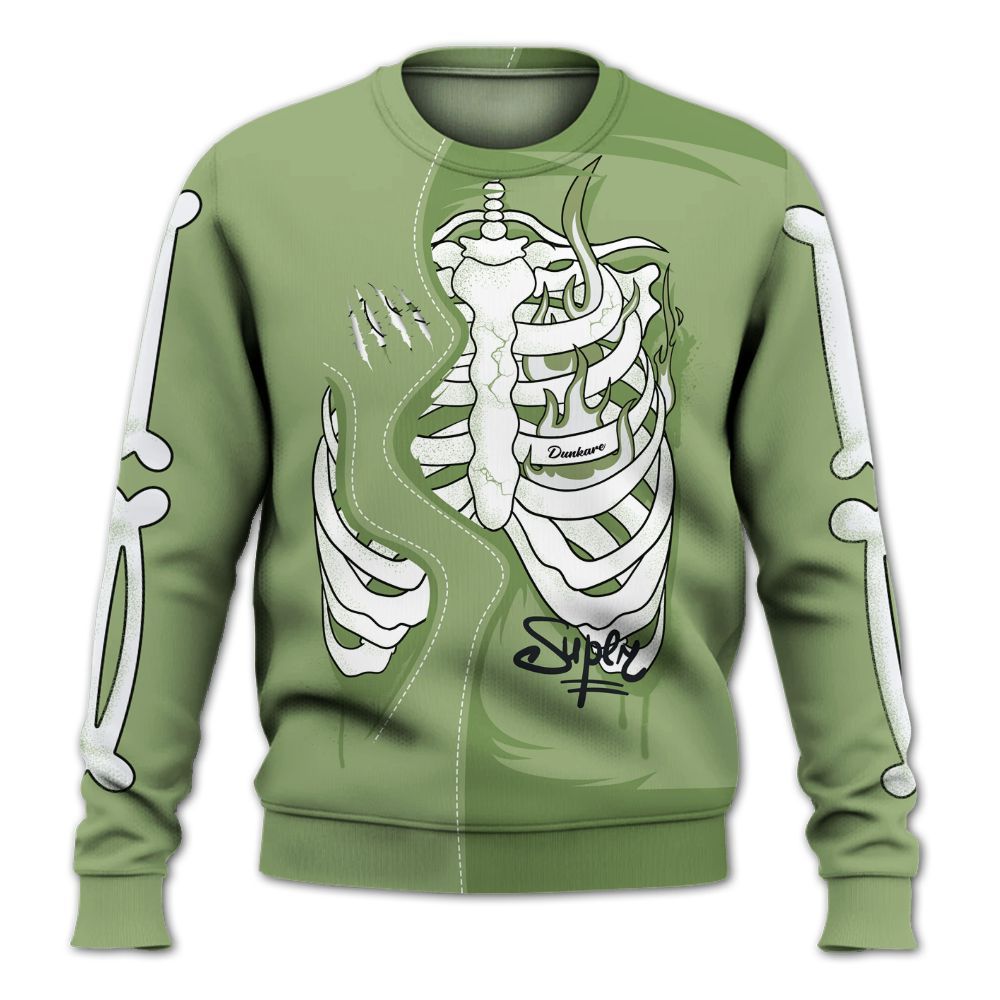 Sweatshirt To Match Oil Green 4s - It's The Kick For Me All Over Print