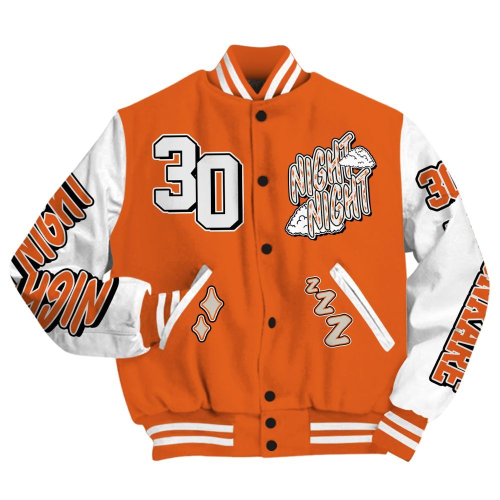 Varsity Jacket To Match High OG Starfish 1s - Seeya Skeleton All Over Print