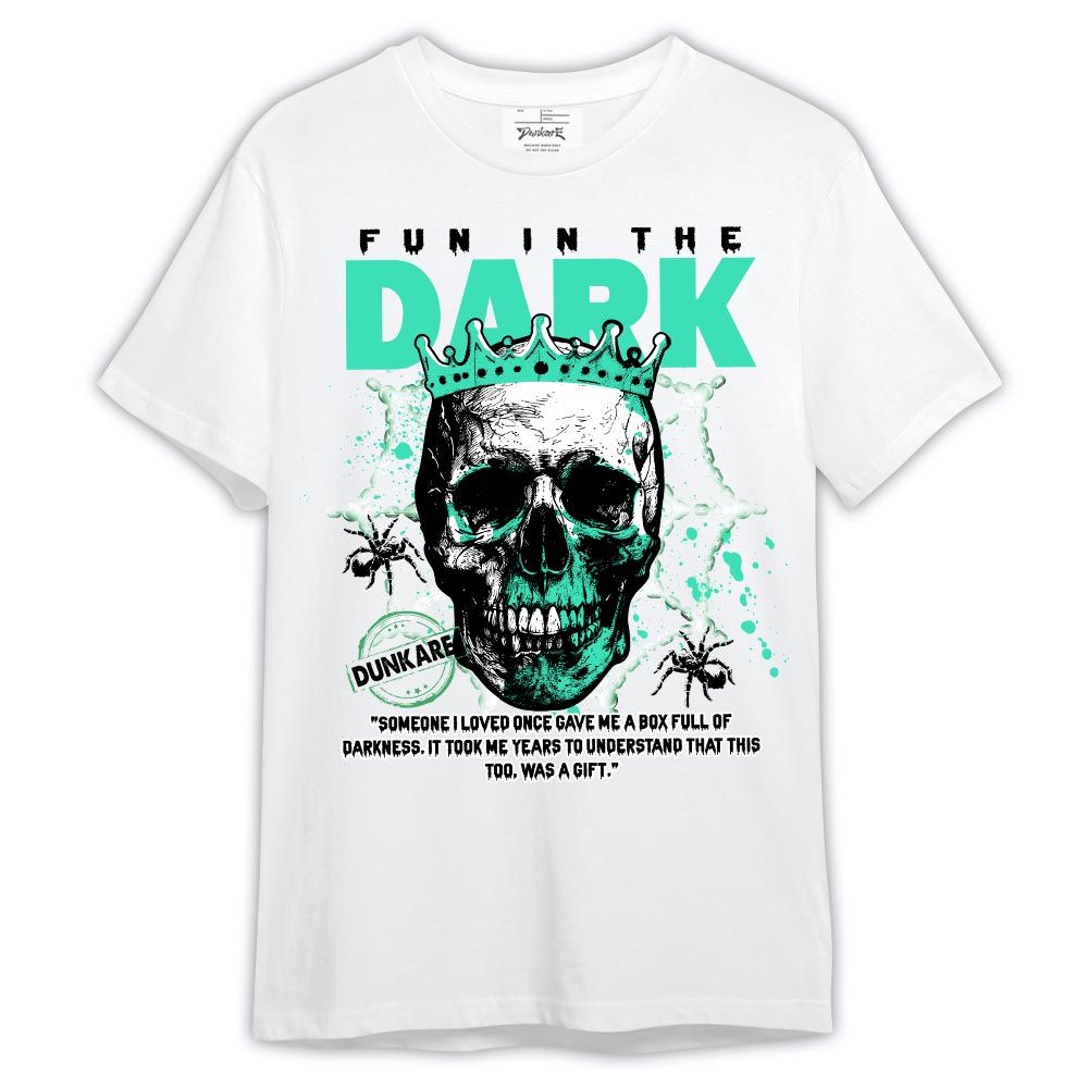 Shirt To Match Shirt Fun In The Dark, 3 Green Glow T-- To Match Sneaker Black Green Glow 3s Graphic Tee 2404 LTRP