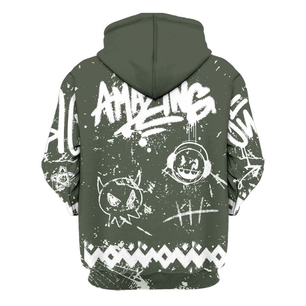 Hoodie To Match Air Force 1 Low Year Of The Snake Shirt, Friday Sneaker Crayon All Over Print