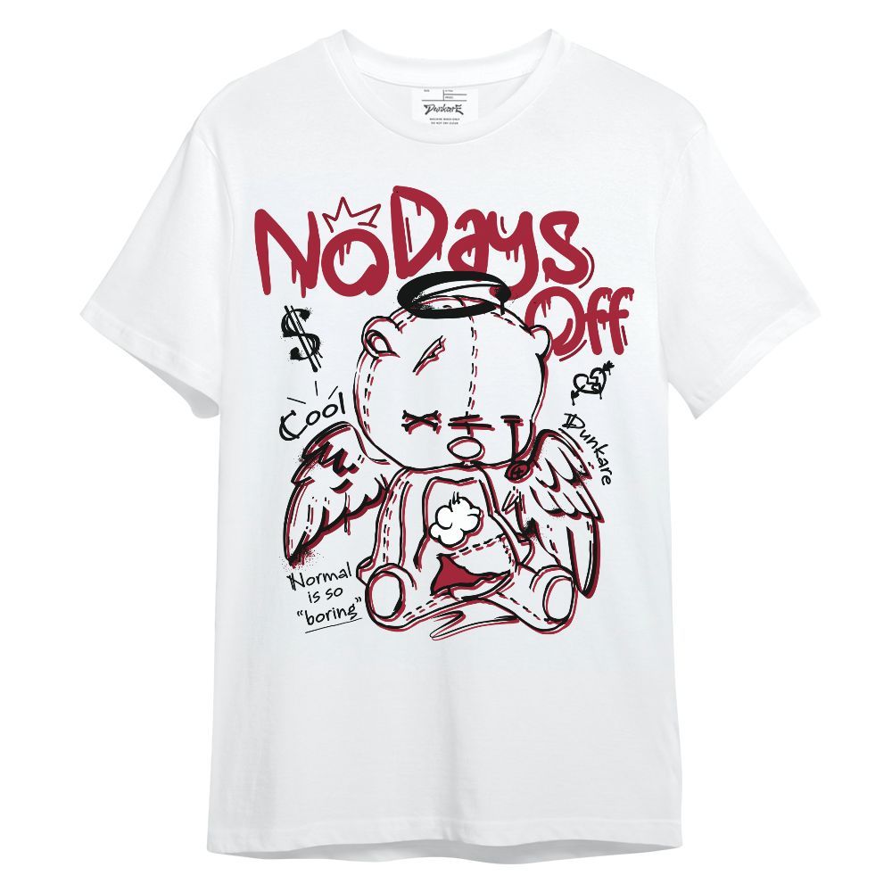 Shirt To Match High OG Black Toe Reimagined 1s - No Days Off Unisex Shirt