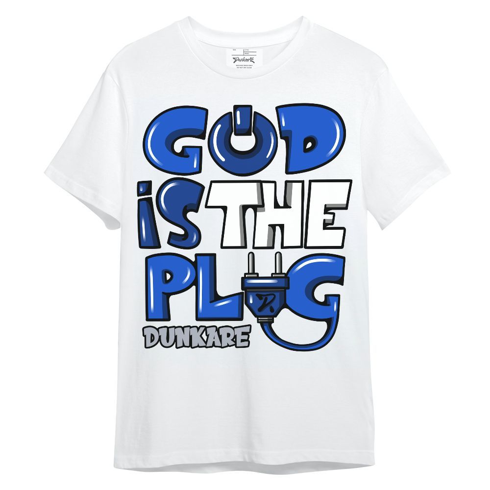 Shirt To Match Air Foamposite One Royal - God Is The Power Cord Unisex Shirt