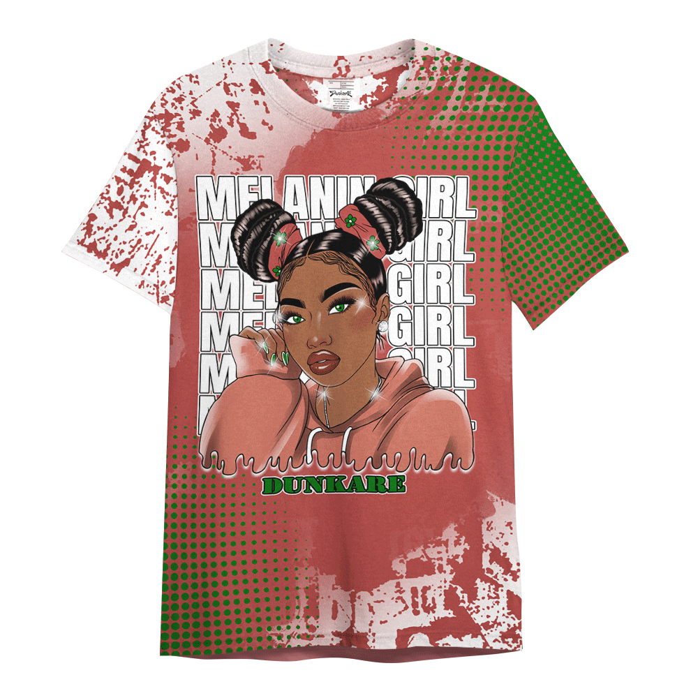 Shirt To Match Dune Red 13s - Melaninn Unique Glitch Dot Shirt Unisex