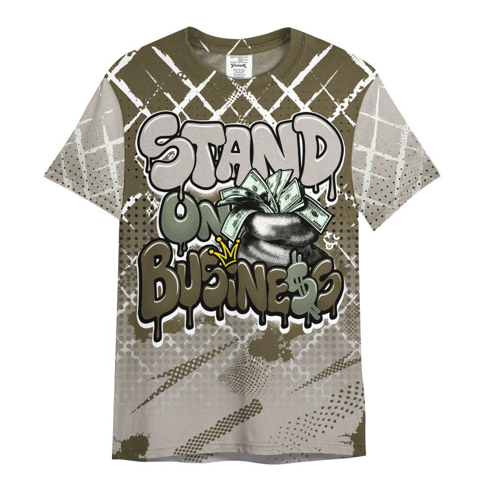 Shirt To Match Dunk Low Year Of The Snake - Halftone Stand Business Dripping All Over Print