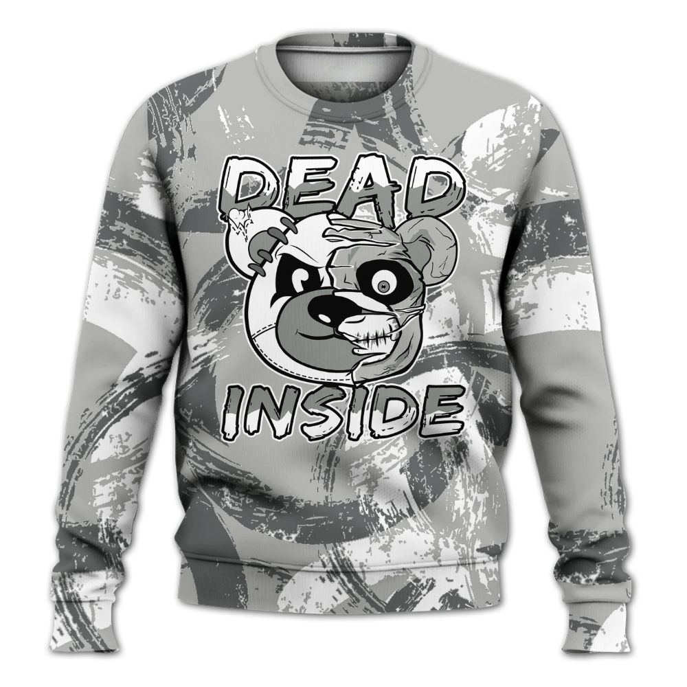 Sweatshirt To Match Retro Wet Cement 4s - Lifeless Bear Circle Slpash All Over Print