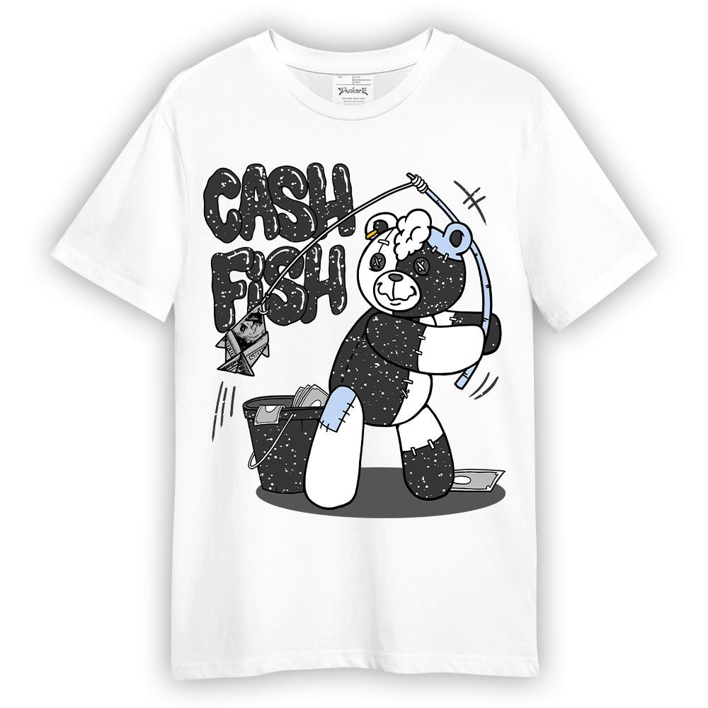 Shirt To Match Reverse Black White 6s - Moneys Fish Hugz Shirt Unisex