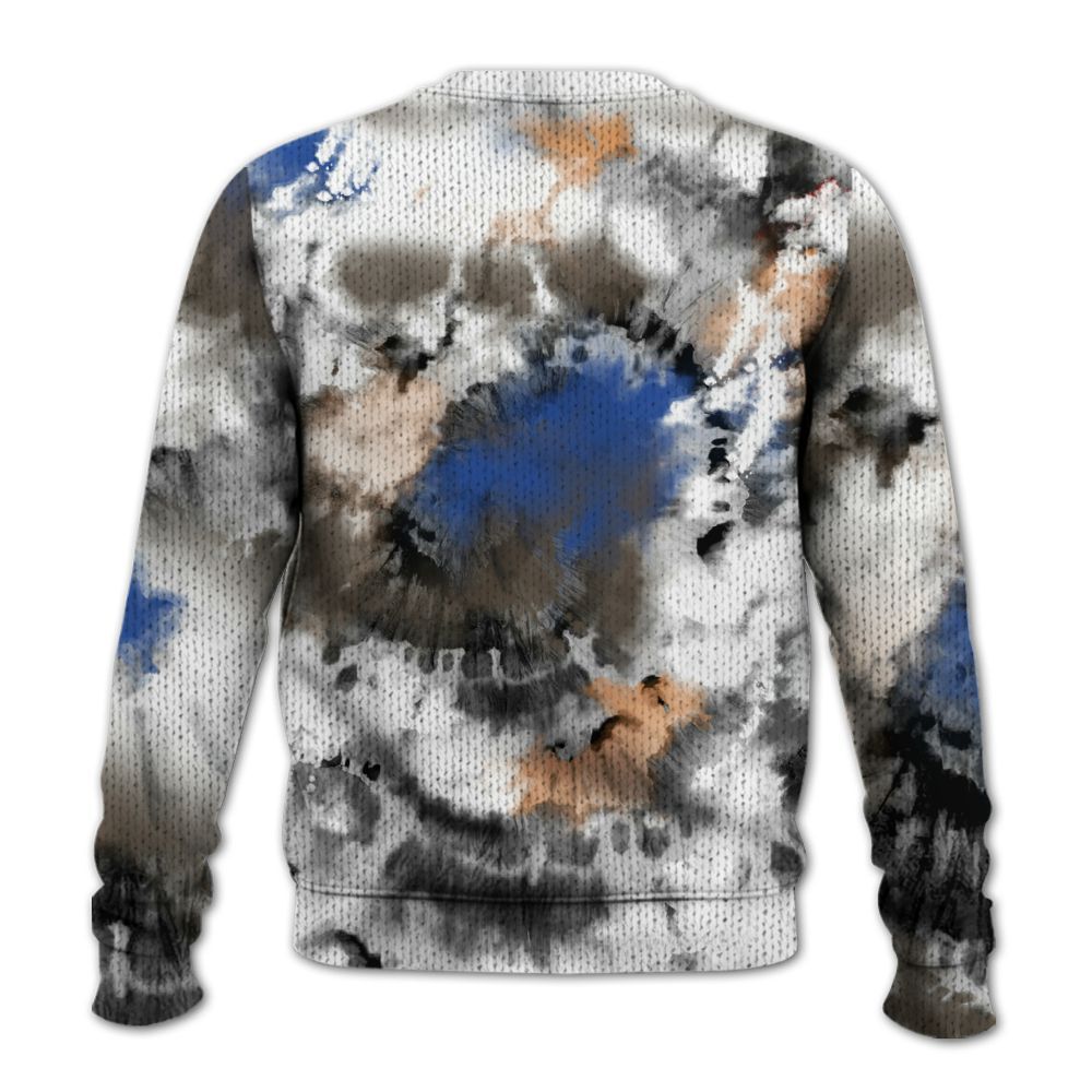 Knitted Sweater To Match Palermo GS League - God Blessed Tie Dye