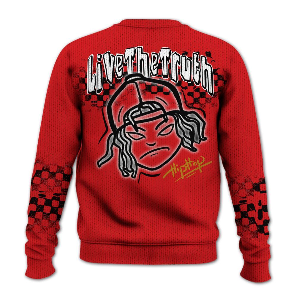 Knitted Sweater To Match Scoot Zeros Retro Portland - Feel Life Street Style