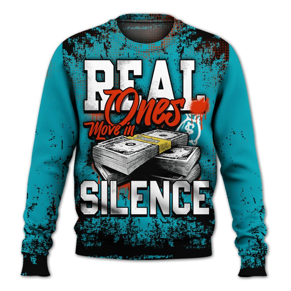 Sweatshirt To Match Dunk Low KD 17 N7 - Move In Silence Money Street Retro All Over Print
