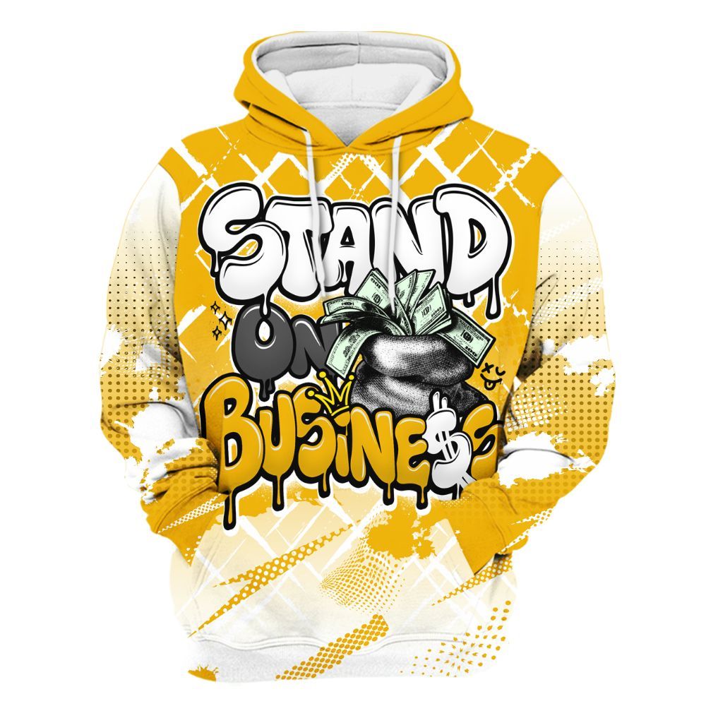 Hoodie To Match Del Sol 13s - Halftone Stand Business Dripping All Over Print