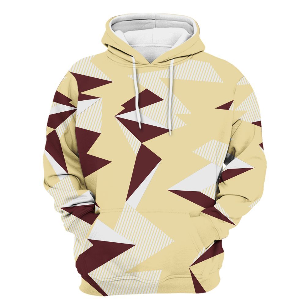 Hoodie To Match Women Phantom 12s - Geometric Camouflage Pattern All Over Print