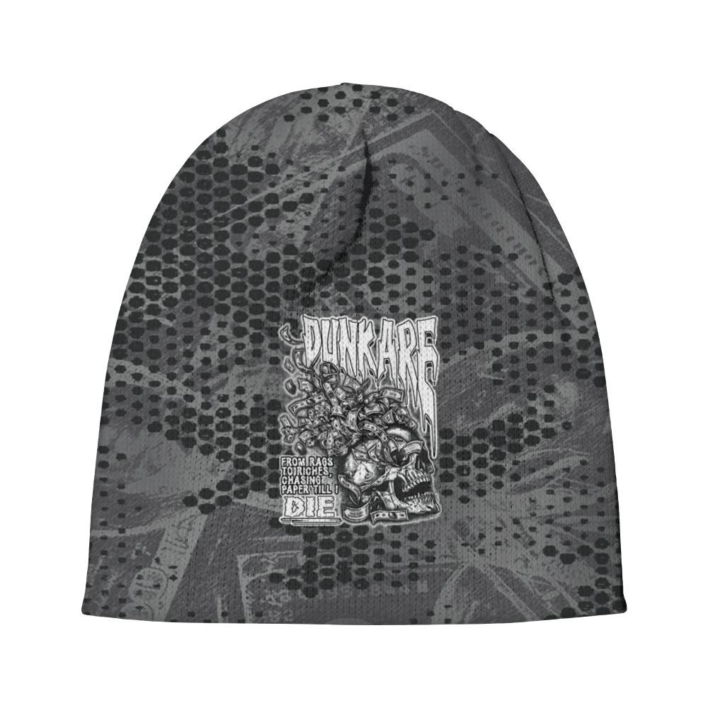 Beanie Hat To Match White Thunder 4s - From Rags To Riches Graphic