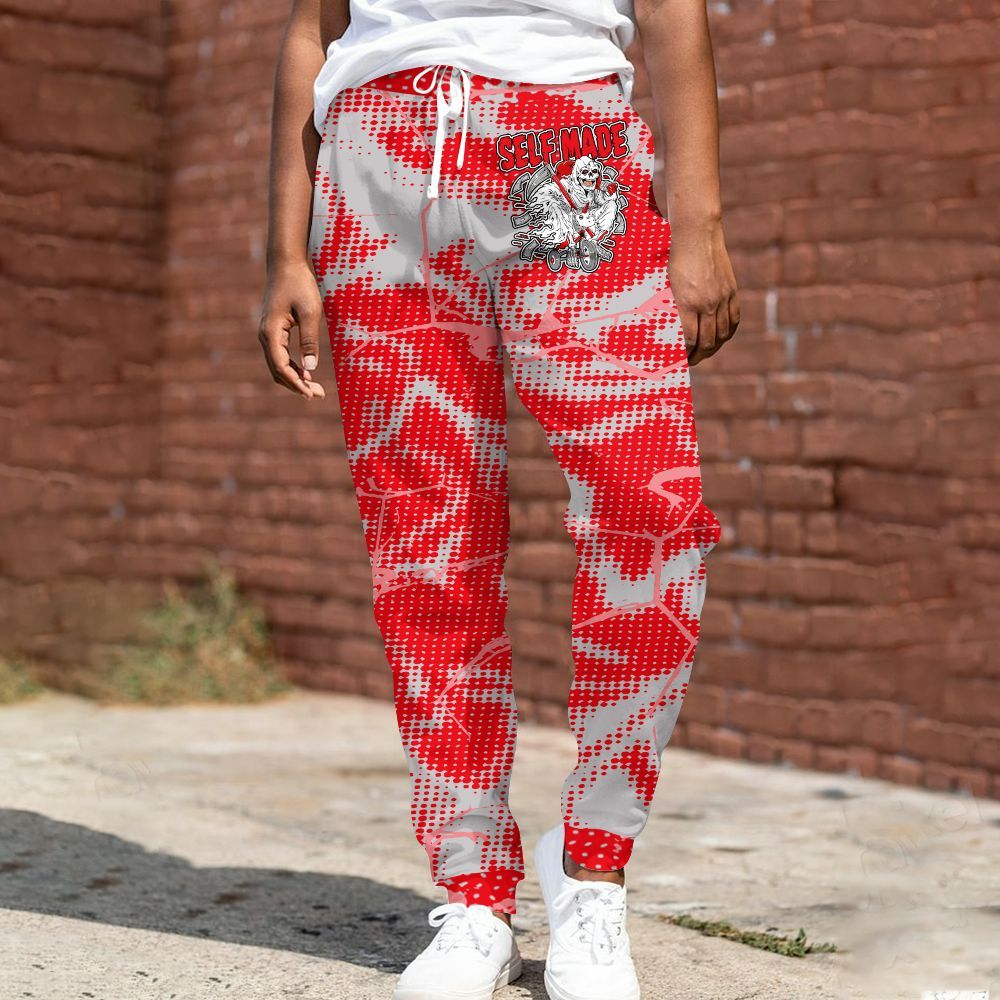 Sweatpant To Match Air Max 1 Low Poly - Self Make Skeleton Crack All Over Print